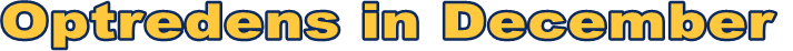 Optredens in December